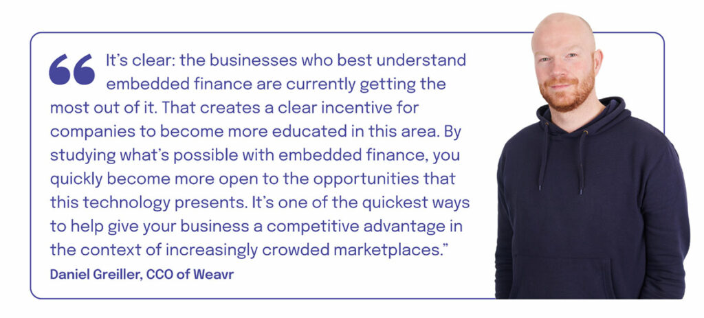 Daniel Grieller talks about the benefits of embedded finance for supplier payments