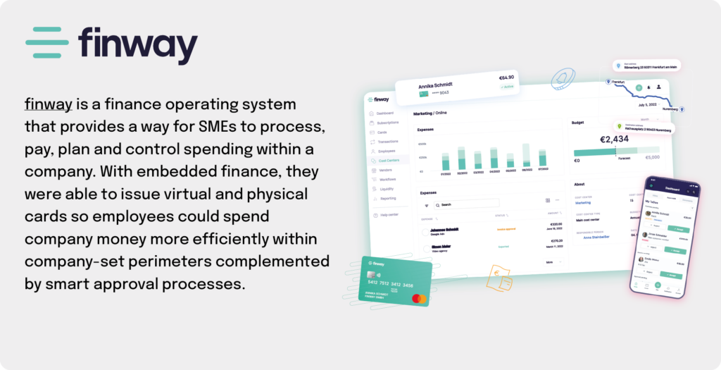 Embedded finance case study for Finway