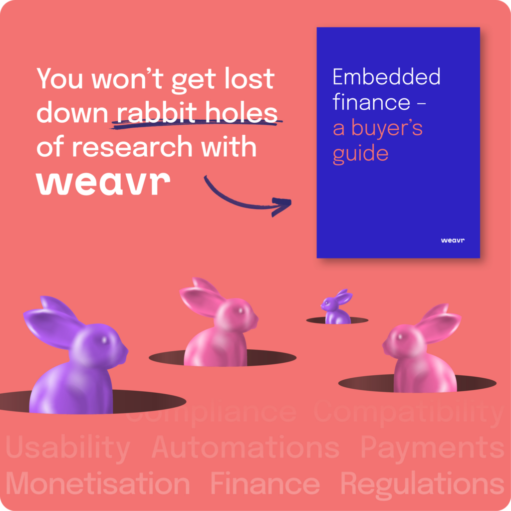 Found out enough about how embedded finance makes you money? Download  your copy of the Buyer's Guide