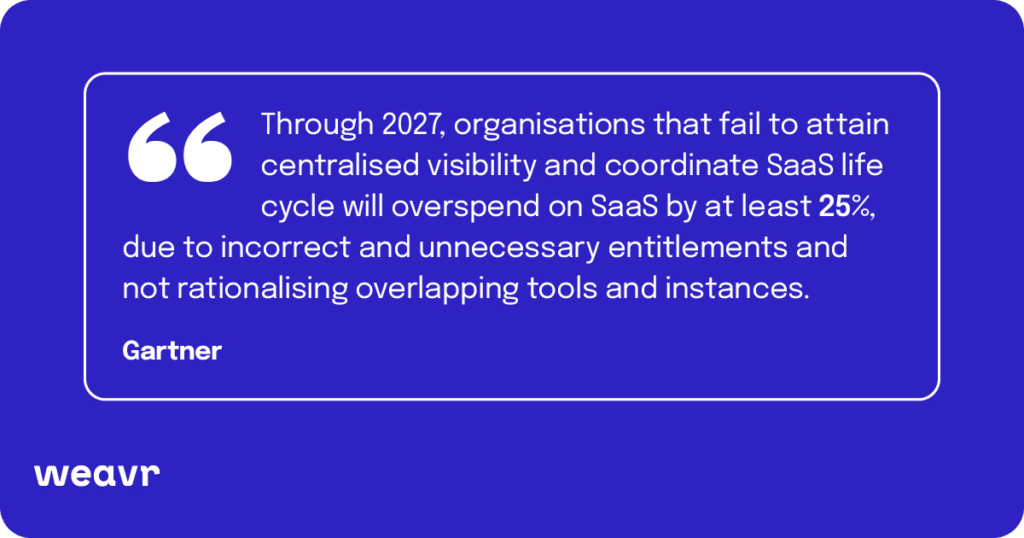 SaaS lifecycle Gartner quote