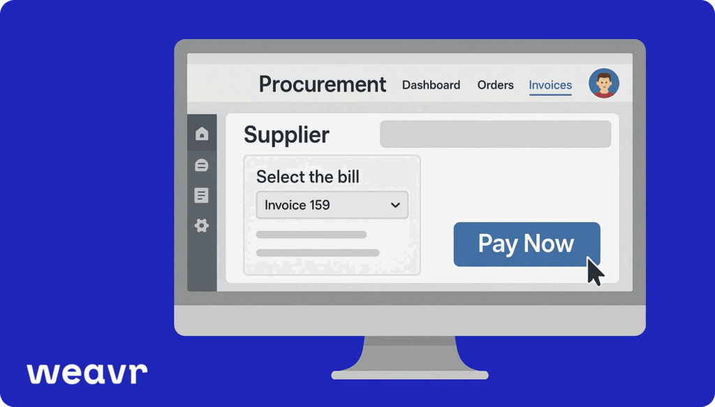 Cloud accounting payments