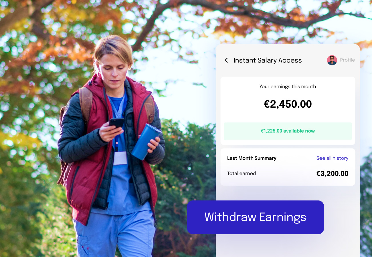 embedded finance for instant salary access